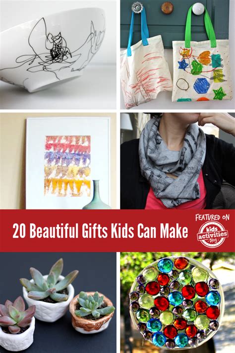 20 Beautiful And Thoughtful Homemade Gifts Kids Can Make