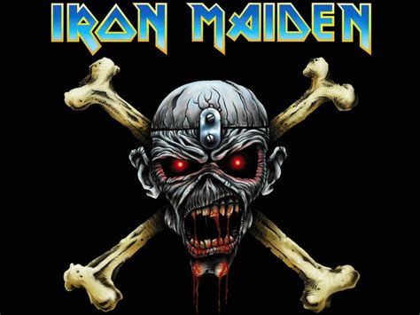 Known for such powerful hits as two minutes to midnight and the trooper, iron maiden are one of heavy metal's most influential bands. Eddie Iron Maiden Logo - LogoDix