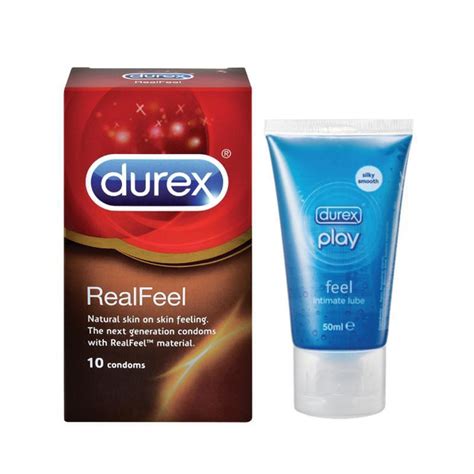 durex real feel 10s condoms durex play lubricant 50ml