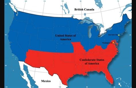 Below is a list of the 11 states that seceded from the union during the american civil war, along with the date of secession and when they were readmitted. How would North America and the world be different if the ...