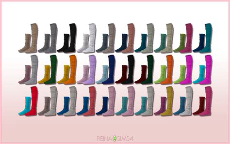 Reinats4 Socks01shoes Version New Mesh All Lod No Re Colors