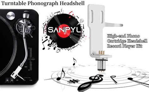 Amazon Com Phono Headshell High End Turntable Phonograph Player