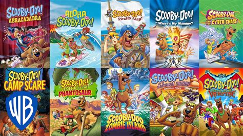 Pokazuje początki wieloletniej przyjaźni scoobyego i kudłatego. Scooby-Doo! | Top 10 Scooby-Doo! Movies | WB Kids - YouTube