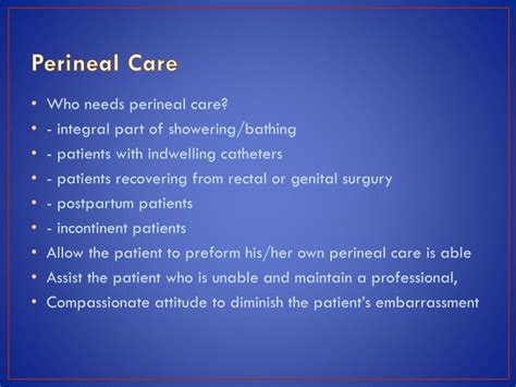 Perineal Care How To Clean And Protect The Perineum Excel