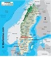 Geography of Sweden, Landforms - World Atlas