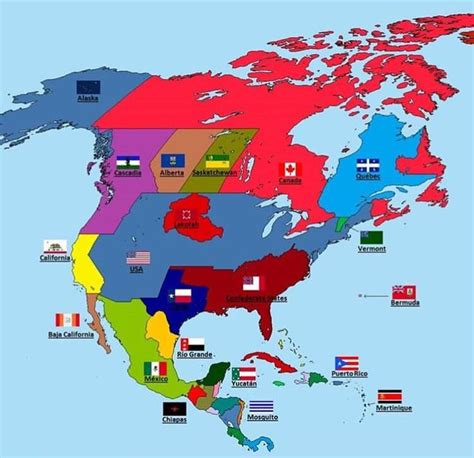 Map Separatist Movements In North America Historical Maps
