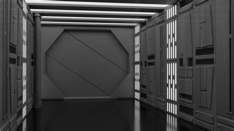 Updated Version Of The Death Star Interior Blender