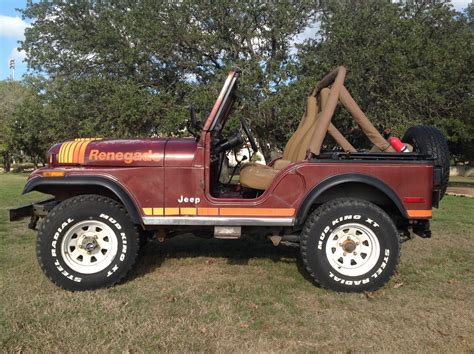 Classic 1980 Jeep Cj5 Renegade Factory V8 With 4 Speed Trans