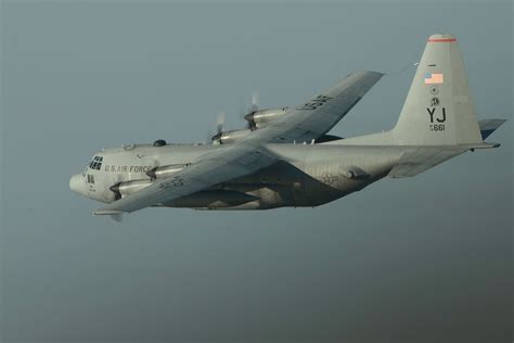 A C 130h Aircraft Assigned From The 374th Airlift Wing Yokota Air Base