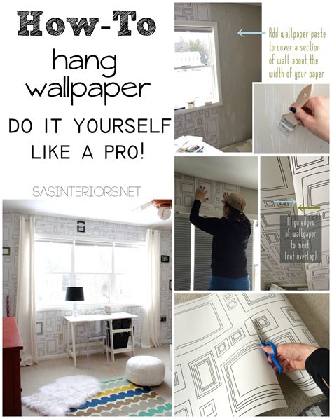 How To Hang Wallpaper Like A Pro Jenna Burger Design Llc