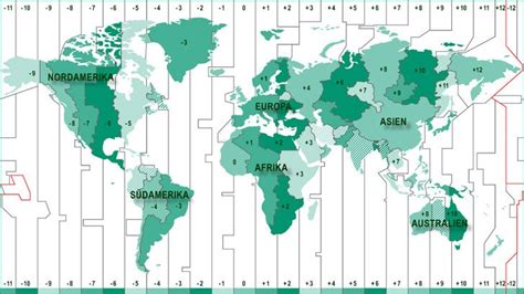 Suche nach ländern, großstädten, größten. Zeitzonen Karte | Karte
