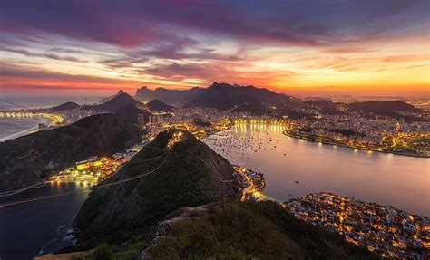 Hd Wallpaper World Photography Hd Brazil Beautiful Places Sunset