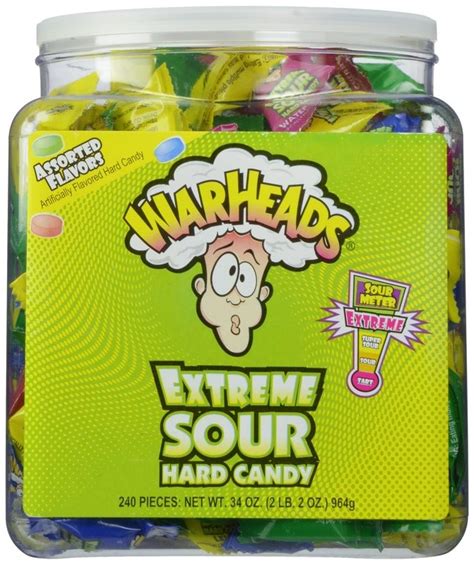 Assorted Sour Warheads 240 Pack Candy Bar Sydney