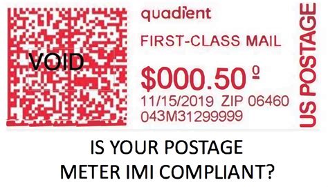 Understanding The Usps Imi Compliance Is Your Postage Meter Ready Postagemeterinkcartridges