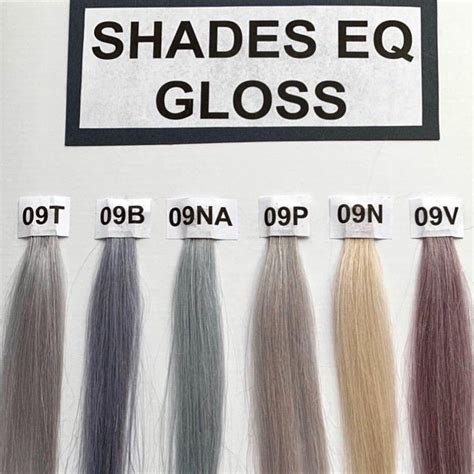 Redken On Instagram Shown Some Of Your Favorite Shades Eq Gloss Shades On White Swatches