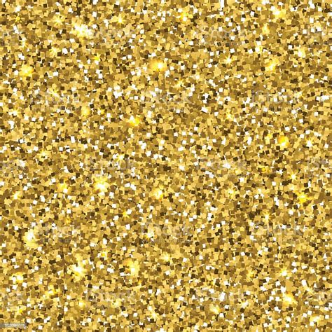 Gold Glitter Seamless Texture Stock Illustration Download Image Now