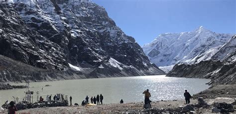 Cho Rolpa Glacial Lake Thronged With Dometic Tourists