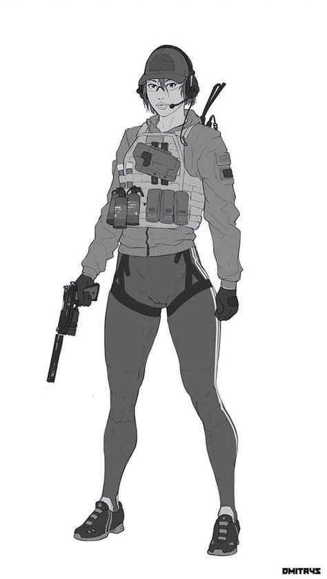 Operator Z Survivor By Dmitrys Character Design Character Design