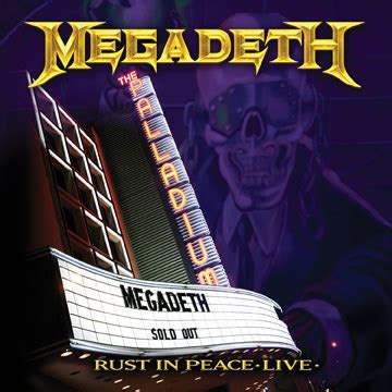 It has been mentioned as one of the best thrash metal records of all time by publications such as decibel and kerrang. Megadeth: Rust In Peace Live - DVD Review