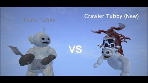Slendytubbies 3 Boss Vs Boss Fight L Brute Tubby Vs Crawler Tubby
