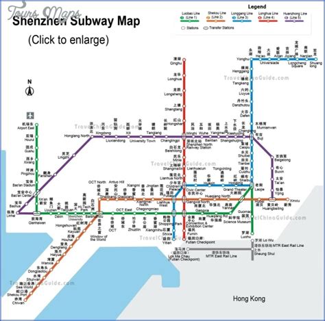 Shenzhen Metro Rail Map