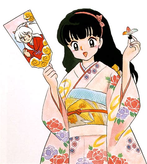Inuyasha Kimonod Kagome Minitokyo