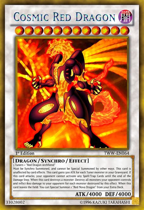 Cosmic Red Dragon By Chaostrevor On Deviantart