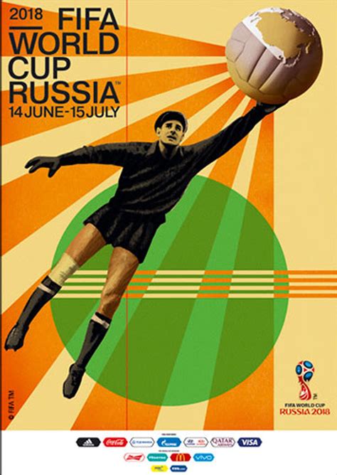 Igor Gurovich Designs Retro Poster For 2018 Fifa World Cup In Russia
