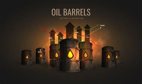 Premium Vector Trading Crude Oil Illustration Isolated Concept Oil