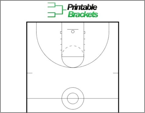 Free Printable Basketball Court Template Quiz Sheet Templates