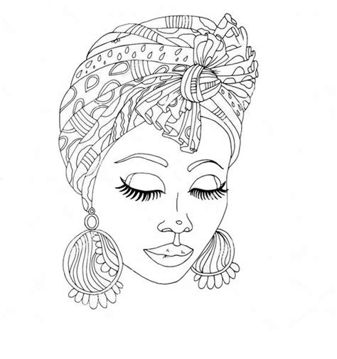 Girl Head Coloring Best Coloring Pages