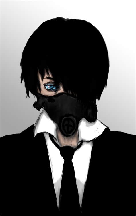 Boy In Mask By Pentrolusion On Deviantart