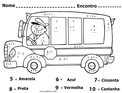 Desenho Matemática Para Colorir