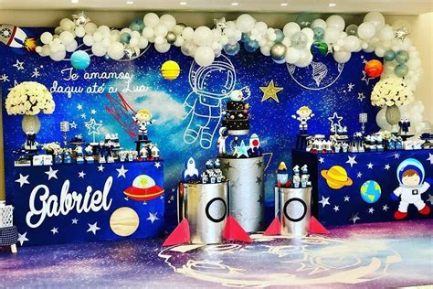 Linda Inspiração De Festa Astronauta 🔭🌌🚀 Reposted From Luartdecor