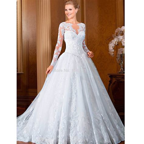 Eigentlich ist usagi tsukino ein ganz normales mädchen: Aliexpress.com : Buy Long Sleeves Princess Wedding Dress ...