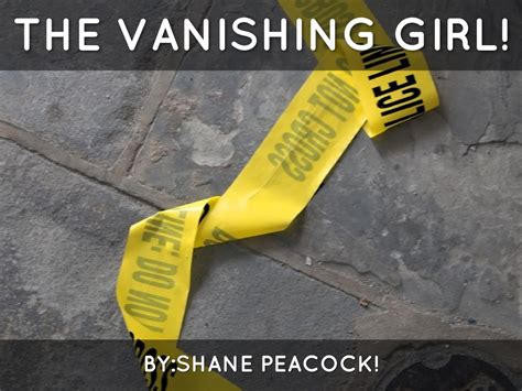 The Vanishing Girl By Clary Fray