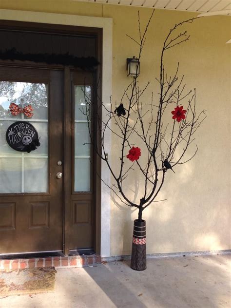 Message me if you have one to sell! Found a use for a dead tree -- Halloween decoration on the ...