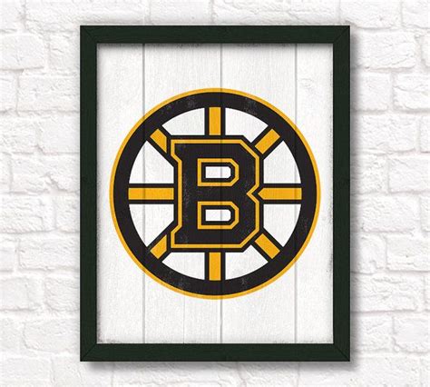 Boston Bruins Rustic 16x20 Handmade Sign By Thepaintedllama 5500