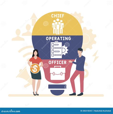 COO - Chief Operating Officer Acronym, Business Concept Background