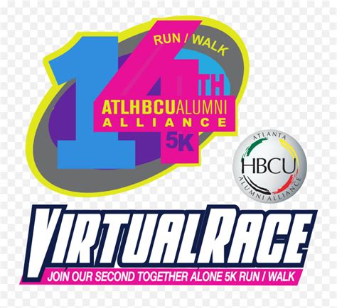 2021 U2014 14th Annual Hbcu Virtual 5k Runwalk Atlanta Language Png