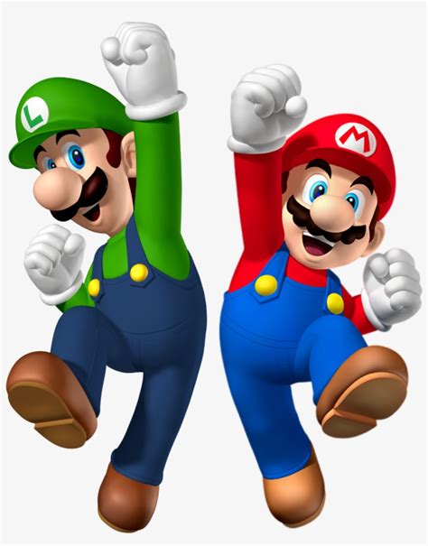 Mario And Luigi Png Super Mario Y Luigi Free Transparent Png
