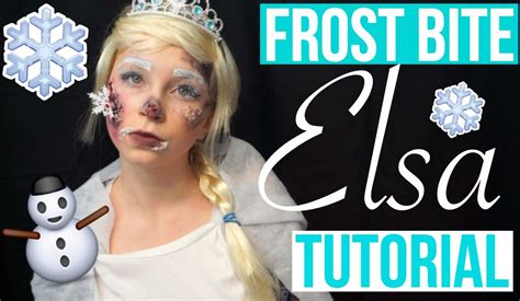 Frostbite Elsa Makeup Tutorial Youtube