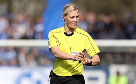 Howard Webbs Girlfriend Bibiana Steinhaus Becomes First Female Referee In Bundesliga History
