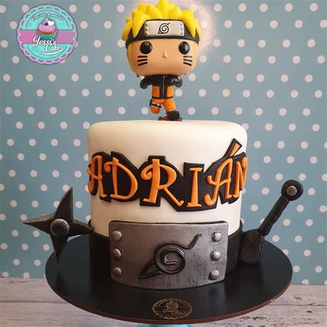 Star Wars Birthday Cake 14th Birthday Cakes Naruto Party Ideas Bolo Naruto Naruto Birthday