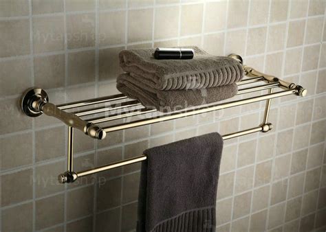 Find new and preloved vintage brass items at up to 70% off retail prices. Antique Brass Ti-PVD Wall-mounted Bathroom Shelf With ...