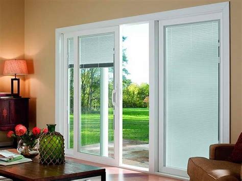 Farmhouse curtains window img src : Window Treatment Ways for Sliding Glass Doors - TheyDesign ...