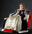 Full length color image of Queen Anne aka. Queen of Great Britain and ...