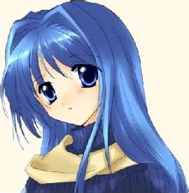 Seeking for free anime hair png images? Alien: Just feeling a little sad and blue | BigCloset TopShelf