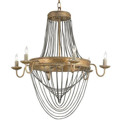 Currey And Company Lucien Chandelier With Images Chandelier Design