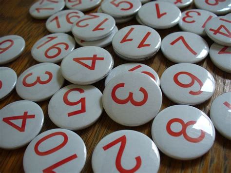 Number Badges Order Any Number You Like Perfect For School Students